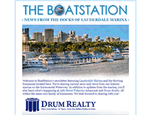 Tablet Screenshot of boatstation.com